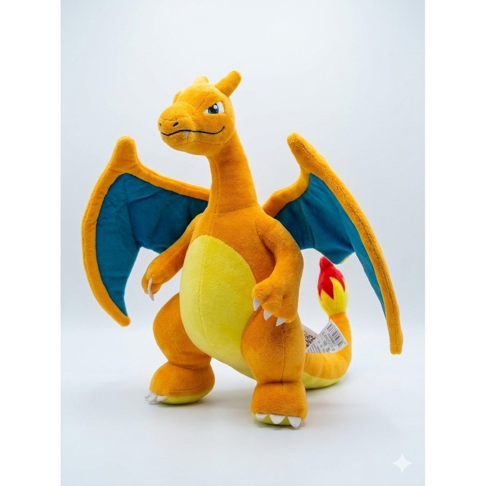 Rare! Pokemon Charizard Plush Stuffed Animal Official Licensed Toy‎ 2014 Japan